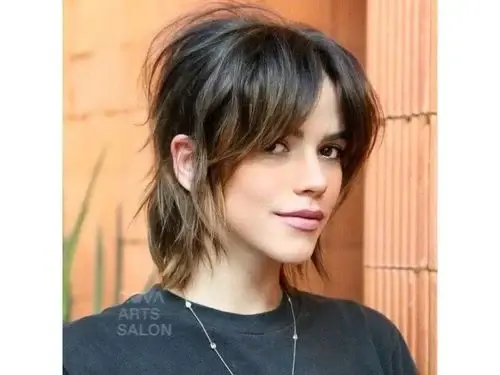 Mullet Haircut With Layers Hairstyle