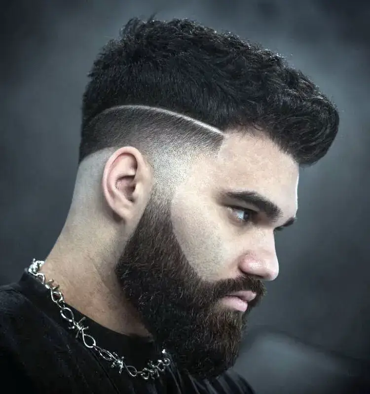 Disconnected Taper Fade haircut