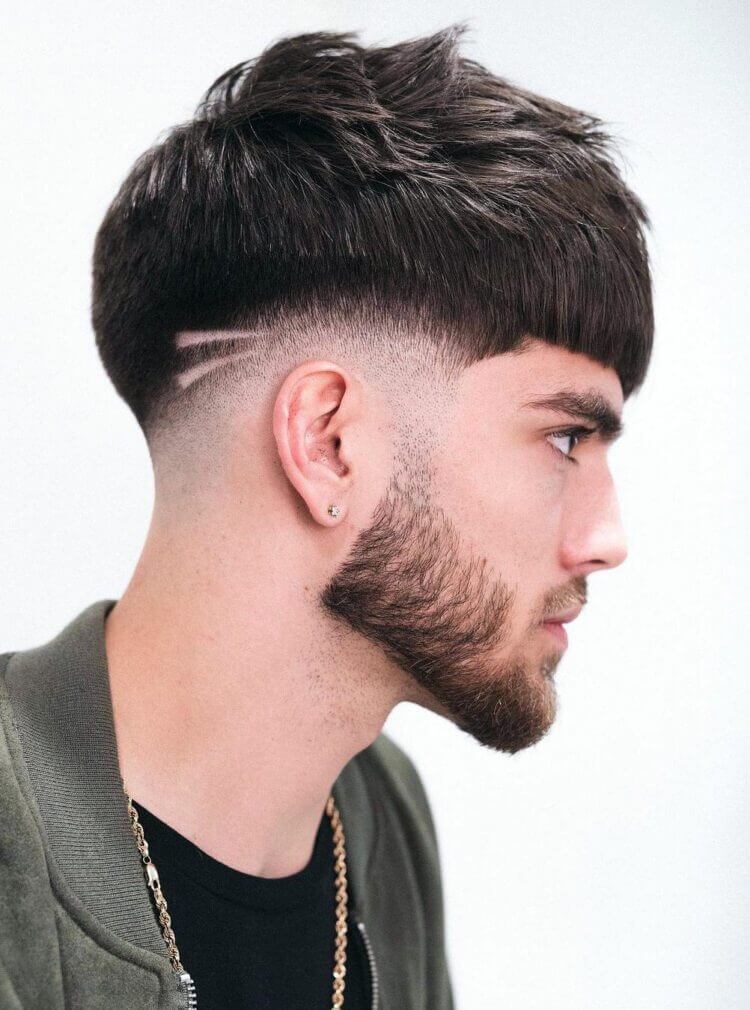 French Crop with Trendy Low Fade haircut