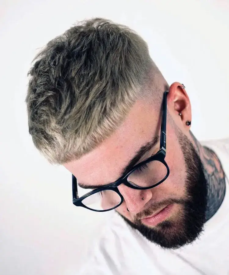 Hipster's French Crop haircut