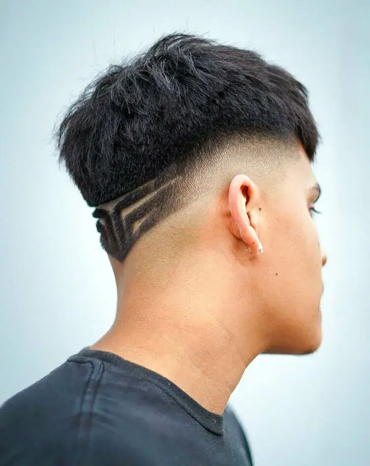Lined Up Low Fade haircut