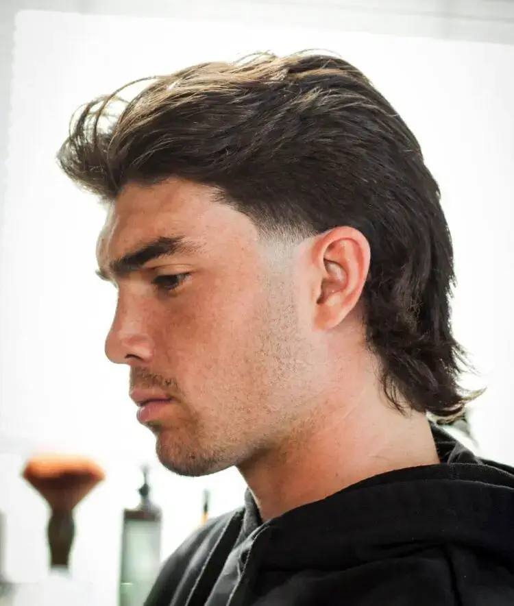 Mullet revived haircut