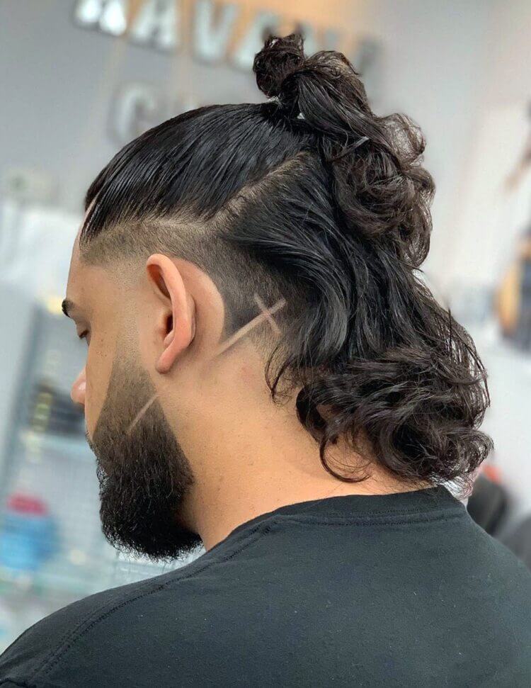 Not Your Usual Mullet haircut