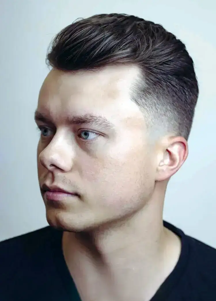 Textured Crew Cut hairstyle