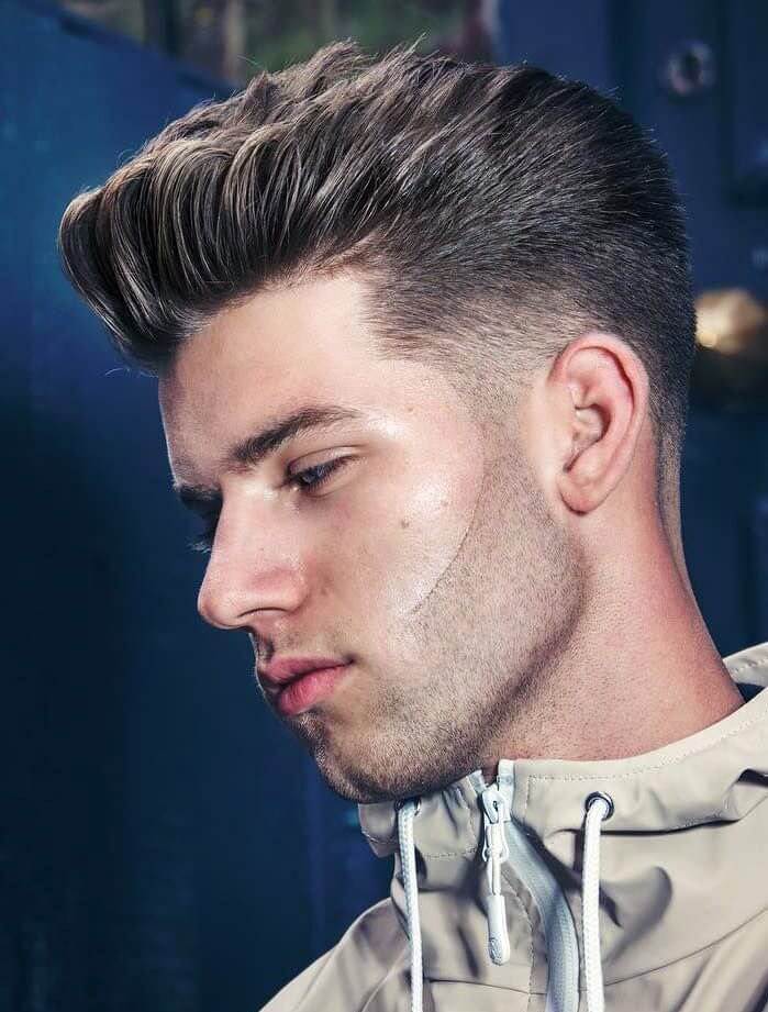 Brush Up with Layered Taper haircut