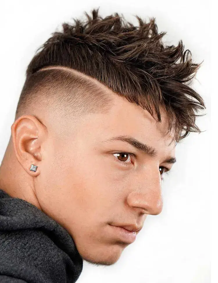 Undercut with Fohawk hairstyle