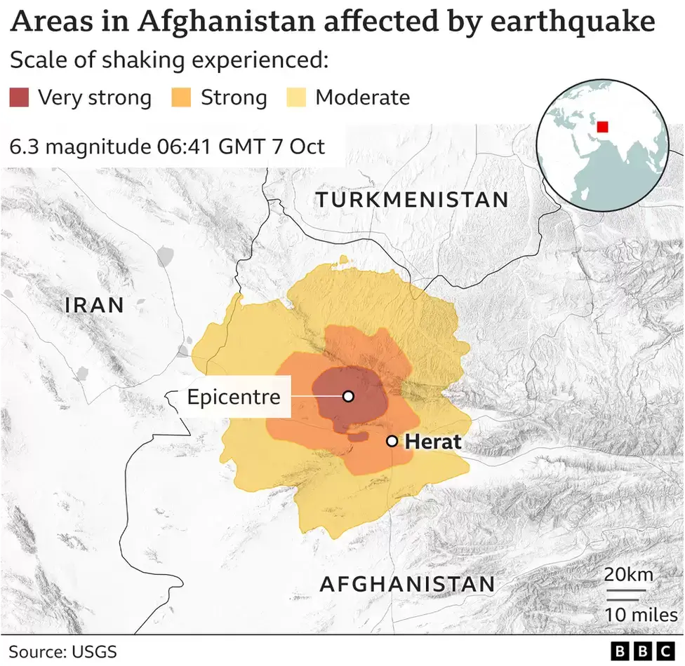 Afghanistan earthquake 1
