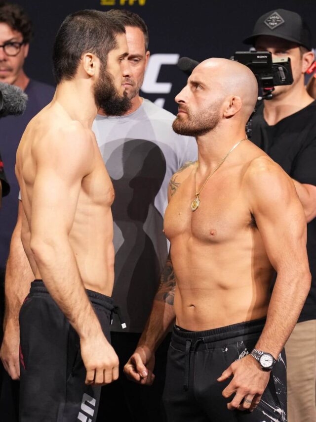 UFC 294 Weigh-In Results 2023
